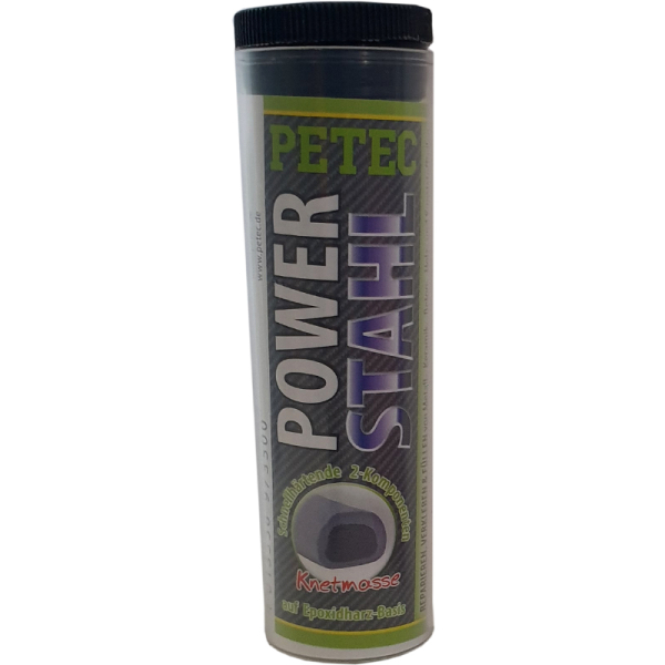 Petec POWER Stahl 50 g 2K Reparatur-Knetmasse